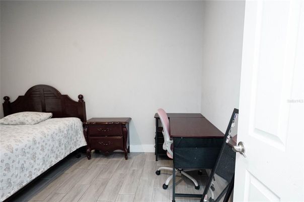 Bedroom, Home Office, Interior, Wood Texture Flooring