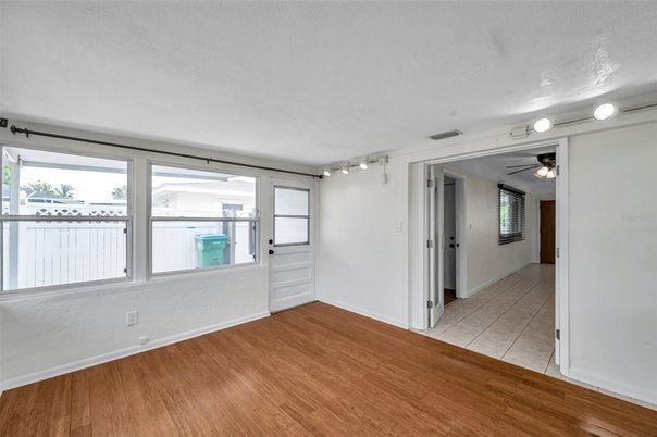 Empty room, Interior, Wood Texture Flooring