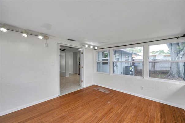 Empty room, Interior, Wood Texture Flooring