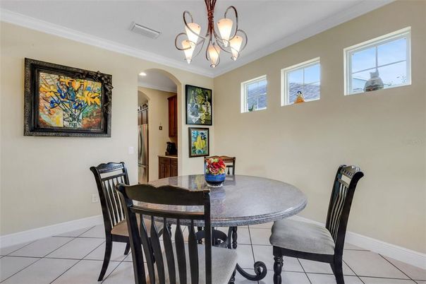 Chandelier, Dining room, Interior, Recessed Lighting