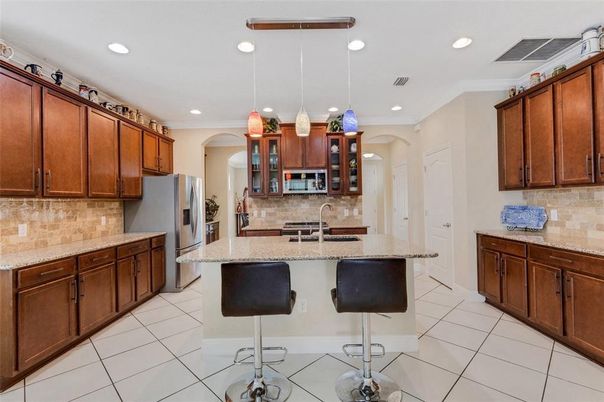 Interior, Kitchen, Pendant Lights, Recessed Lighting