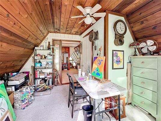 Dining room, Interior, Wooden Ceilings