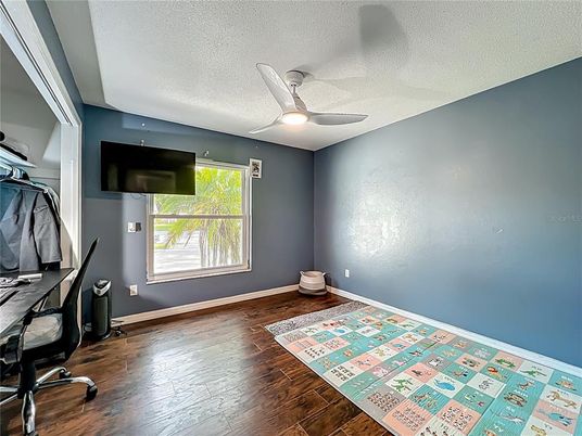 Home Office, Interior, Wood Texture Flooring