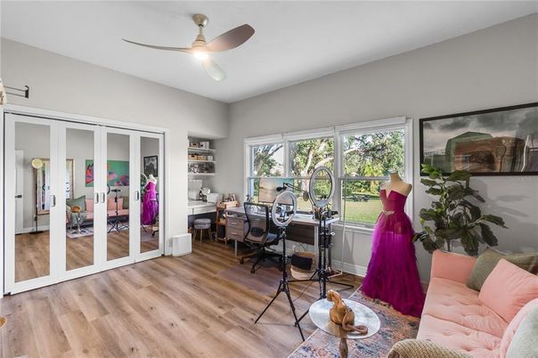 Home Office, Interior, Wood Texture Flooring