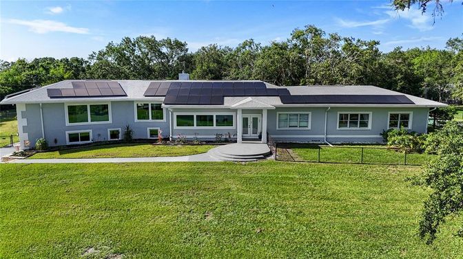 Backyard, Exterior, Solar Panels