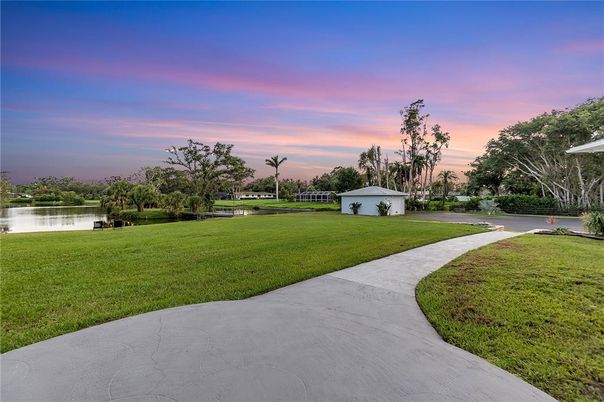 Backyard, Detached Garage, Exterior, Water