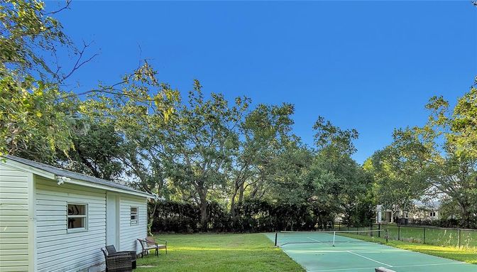 Backyard, Exterior, Tennis Courts