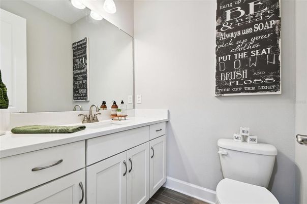 Bathroom, Interior, Wood Texture Flooring