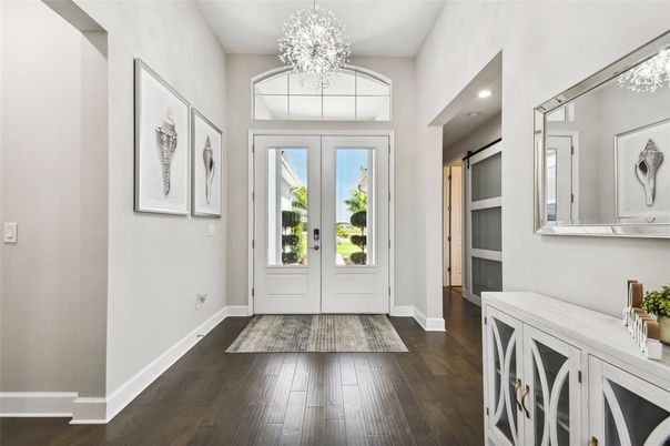 Interior, Recessed Lighting, Wood Texture Flooring