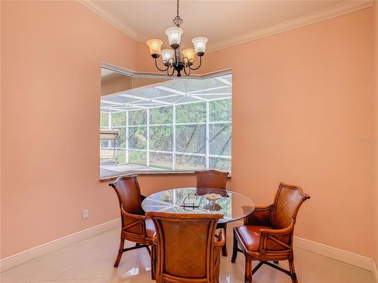 Chandelier, Dining room, Interior, Sun Room