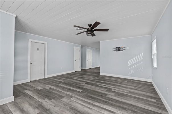 Empty room, Interior, Wood Texture Flooring
