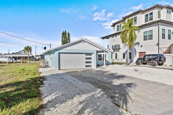 Backyard, Detached Garage, Exterior