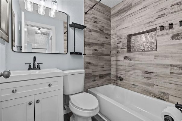 Bathroom, Interior, Wooden Walls