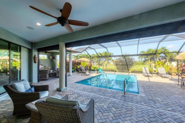 Glass Ceilings, Interior, Pool, Recessed Lighting, Sun Room
