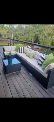 Exterior, Wood Texture Flooring