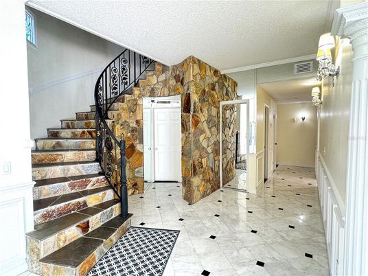 Interior, Stone Walls