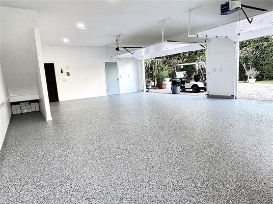 Garage, Interior, Recessed Lighting
