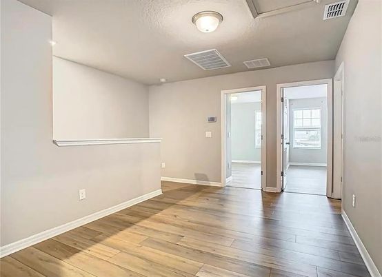 Empty room, Interior, Wood Texture Flooring
