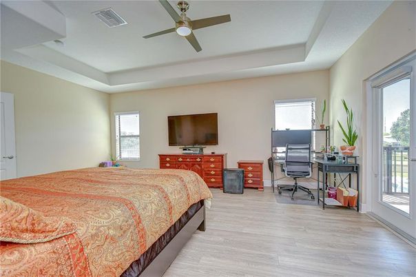 Bedroom, Home Office, Interior, Wood Texture Flooring