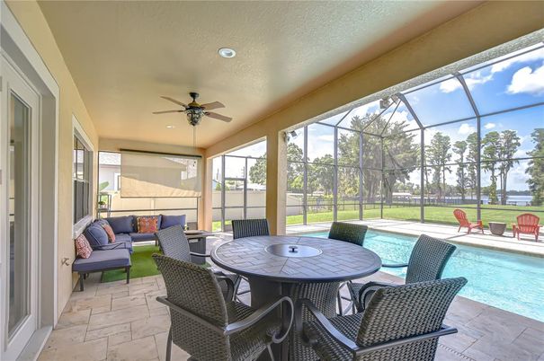 Glass Ceilings, Interior, Pool, Recessed Lighting, Sun Room