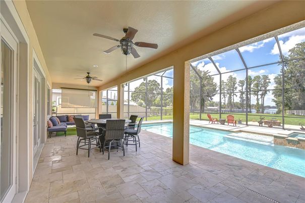 Dining room, Glass Ceilings, Interior, Pool, Sun Room