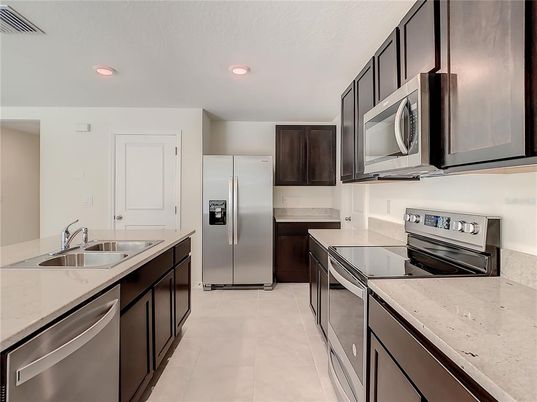 Interior, Kitchen, Recessed Lighting