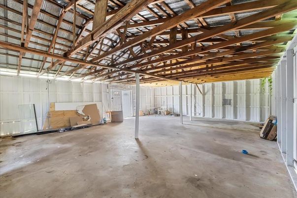 Interior, Wooden Beams