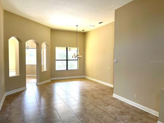 Empty room, Interior, Pendant Lights