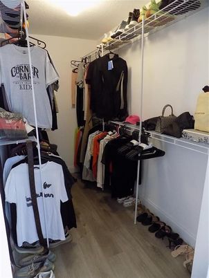 Interior, Walk-in Closets, Wood Texture Flooring