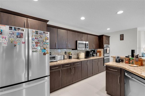 Interior, Kitchen, Recessed Lighting, Stainless Steel Appliances