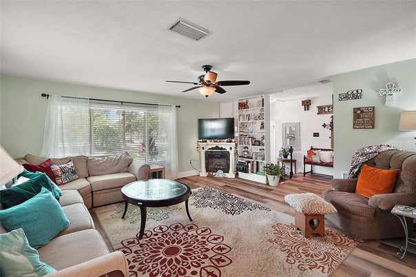Fireplace, Interior, Living room, Wood Texture Flooring