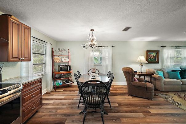 Chandelier, Dining room, Interior, Living room, Wood Texture Flooring