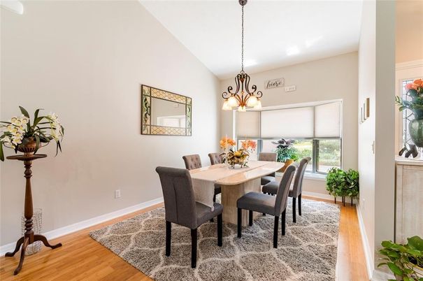 Chandelier, Dining room, Interior, Pendant Lights, Wood Texture Flooring