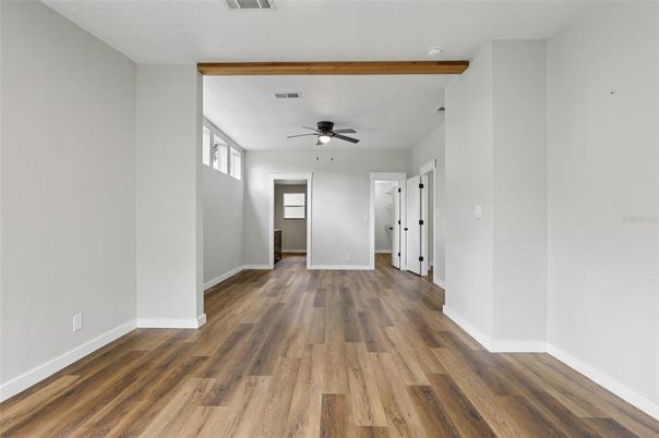 Empty room, Interior, Wood Texture Flooring