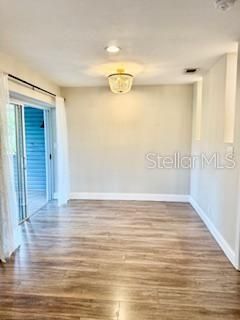 Chandelier, Empty room, Interior, Wood Texture Flooring
