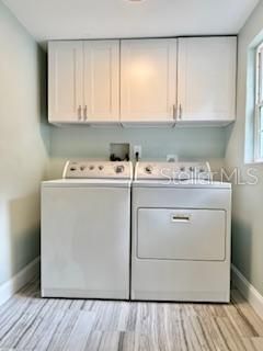 Interior, Washer, Wood Texture Flooring