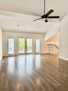 Empty room, Interior, Wood Texture Flooring