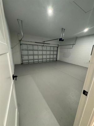 Garage, Interior, Recessed Lighting