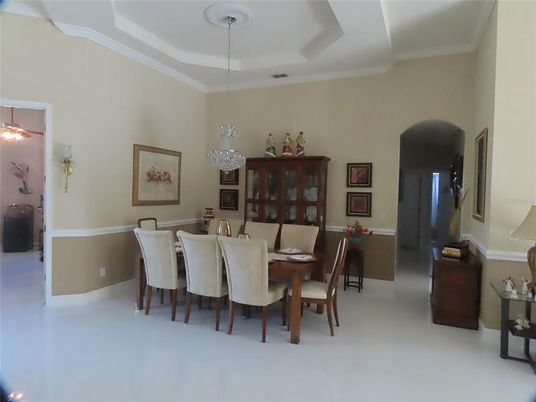 Dining room, Interior, Pendant Lights