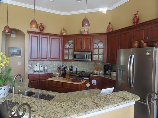 Interior, Kitchen, Pendant Lights, Recessed Lighting