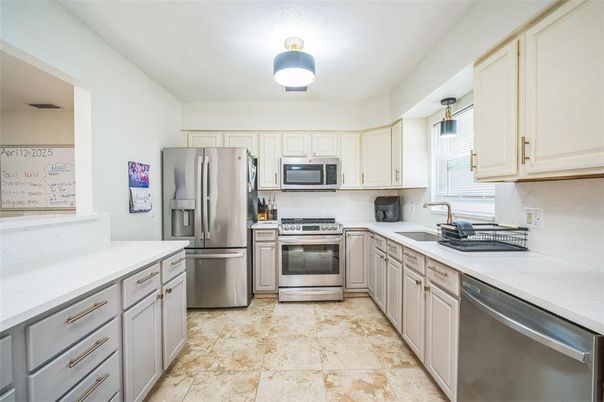 Interior, Kitchen, Stainless Steel Appliances