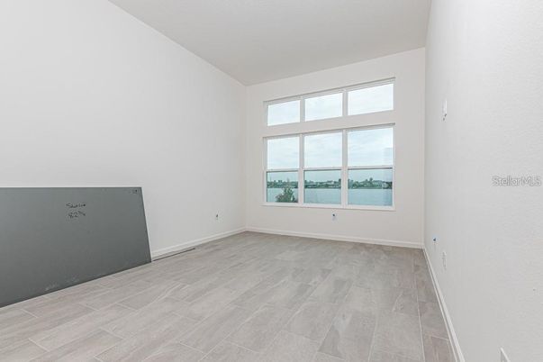 Empty room, Interior, Water, Wood Texture Flooring