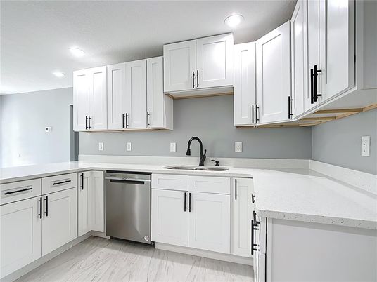 Interior, Kitchen, Marble, Recessed Lighting