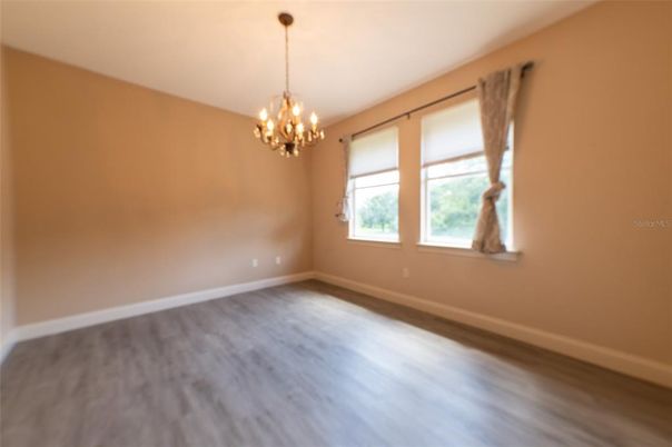 Chandelier, Empty room, Interior, Wood Texture Flooring