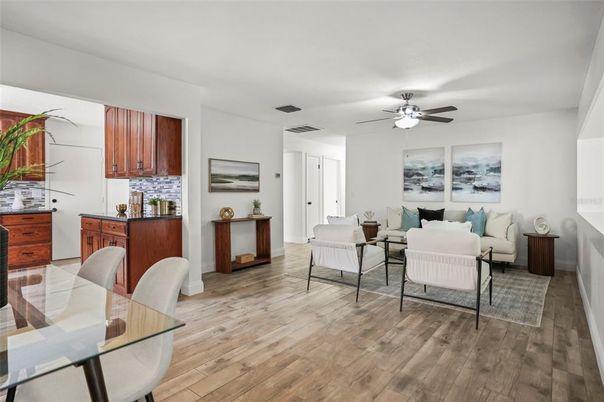 Dining room, Interior, Living room, Wood Texture Flooring