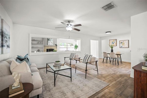Dining room, Interior, Living room, Wood Texture Flooring