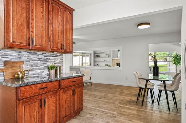 Dining room, Interior, Wood Texture Flooring