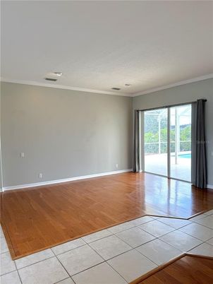 Empty room, Interior, Wood Texture Flooring