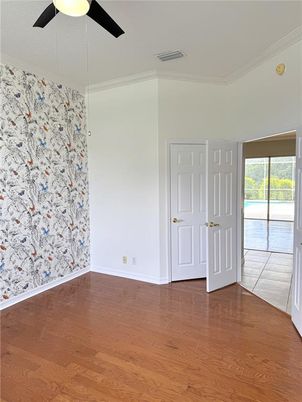 Empty room, Interior, Wood Texture Flooring