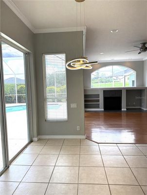 Interior, Pendant Lights, Recessed Lighting, Wood Texture Flooring